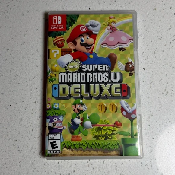 Nintendo Switch Games Super Mario Odyssey & Super Mario Bros. U Deluxe Handheld